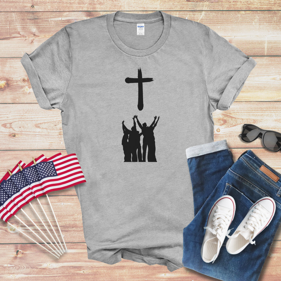 Praising (No words) Unisex Softstyle T-Shirt