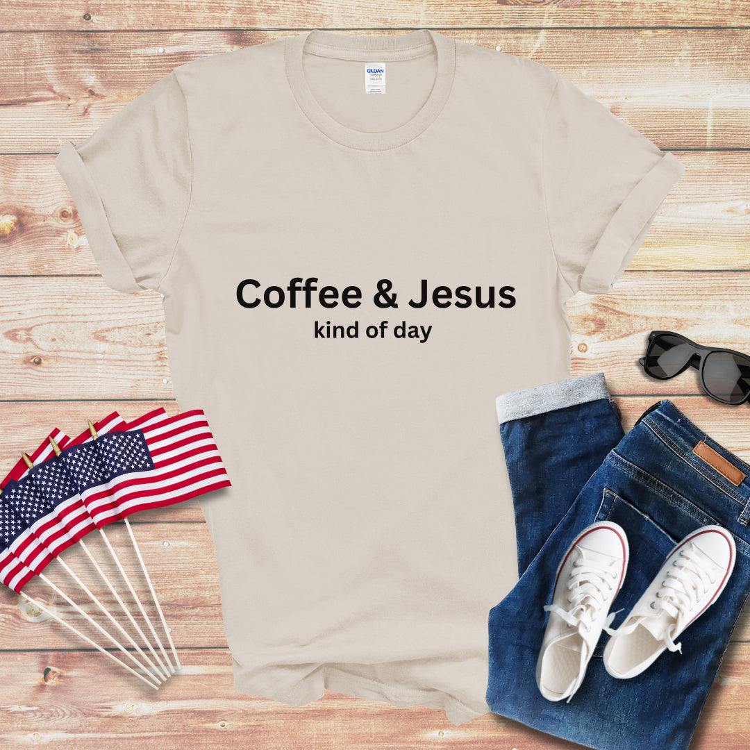 Coffee and Jesus Unisex Softstyle T-Shirt