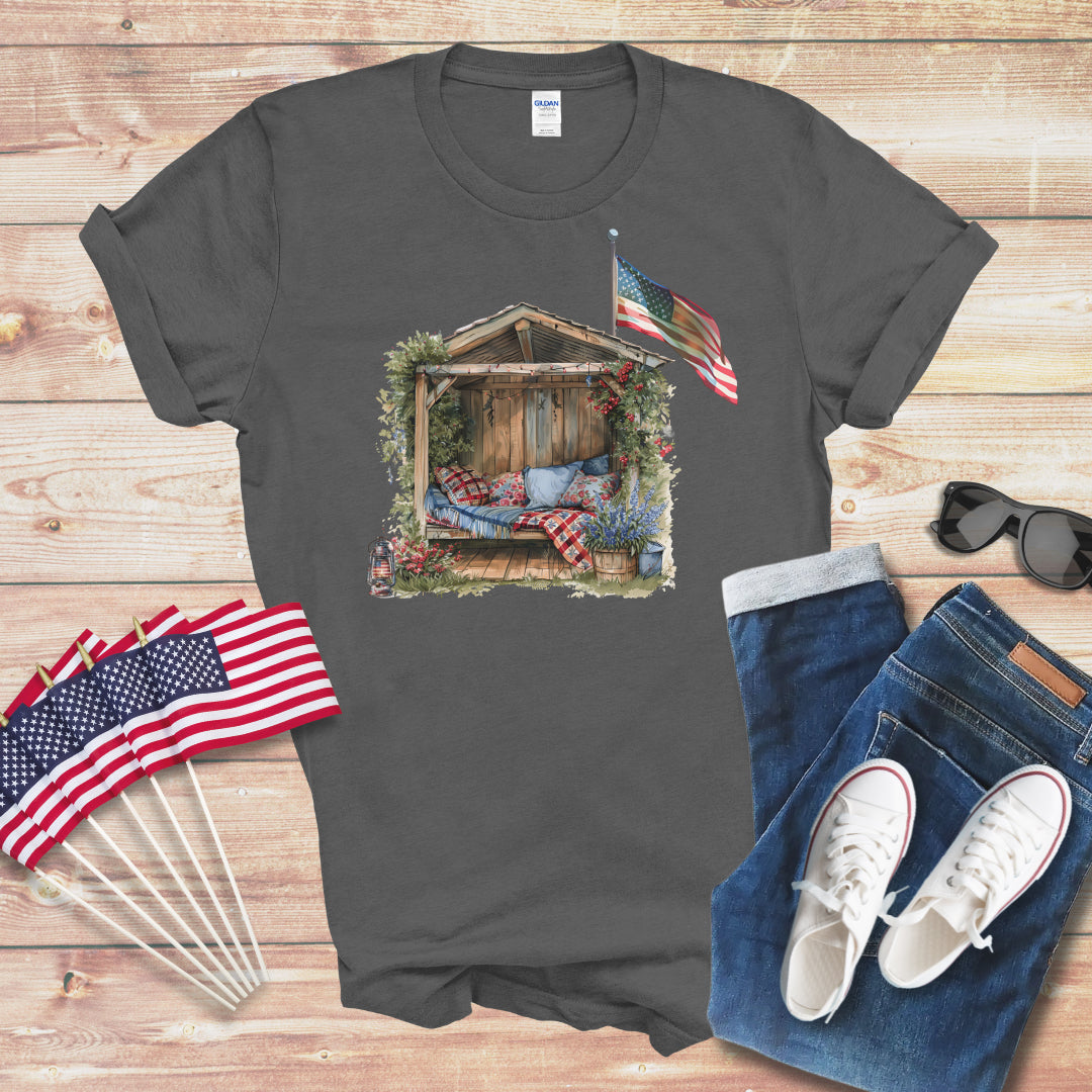 The Comfortable Patriot Unisex Softstyle T-Shirt