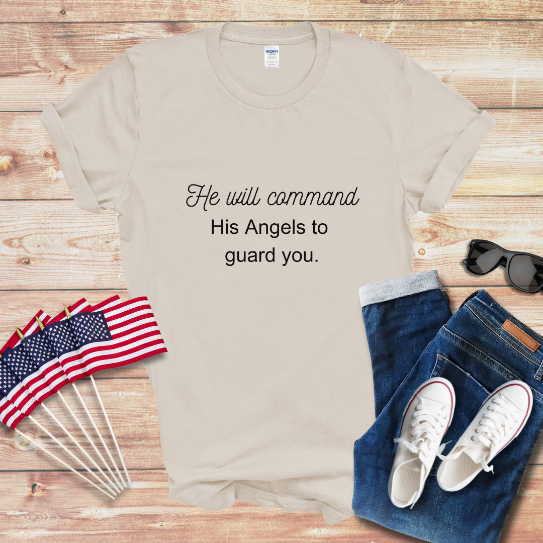 He Will Command Unisex Softstyle T-Shirt