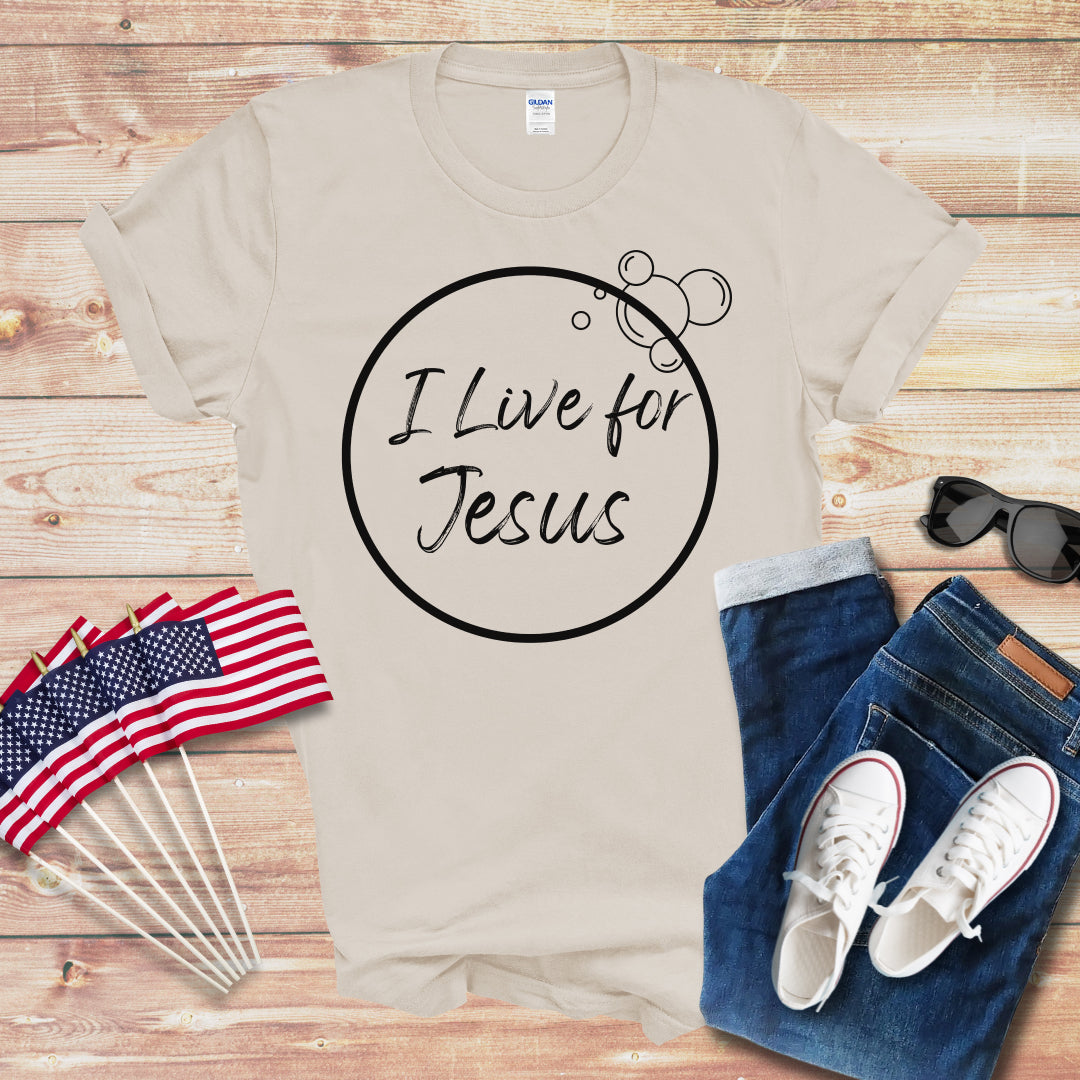 I Live Unisex Softstyle T-Shirt