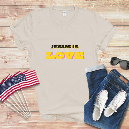 Jesus is Love 1 Unisex Softstyle T-Shirt