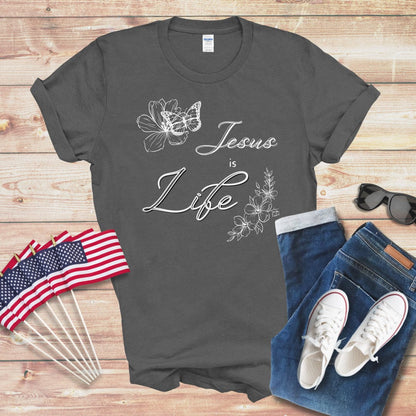 Jesus is Life 2 Unisex Softstyle T-Shirt