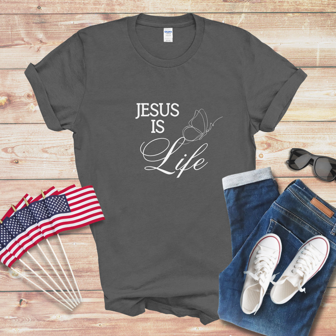 Jesus is Life 4 Unisex Softstyle T-Shirt