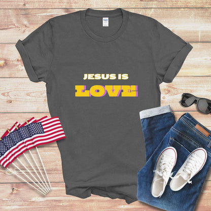 Jesus is Love 1 Unisex Softstyle T-Shirt
