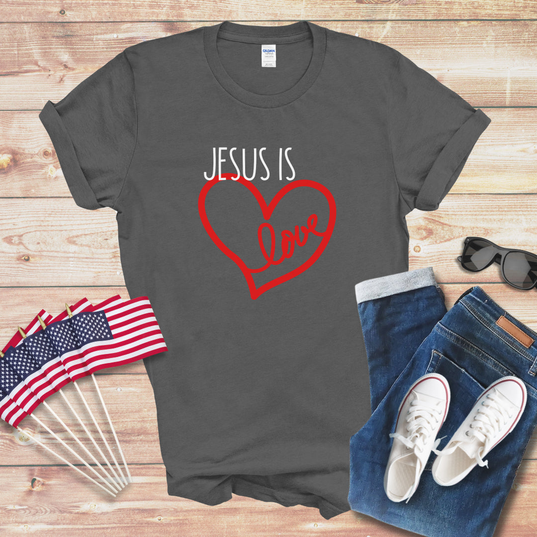 Jesus is Love Unisex Softstyle T-Shirt