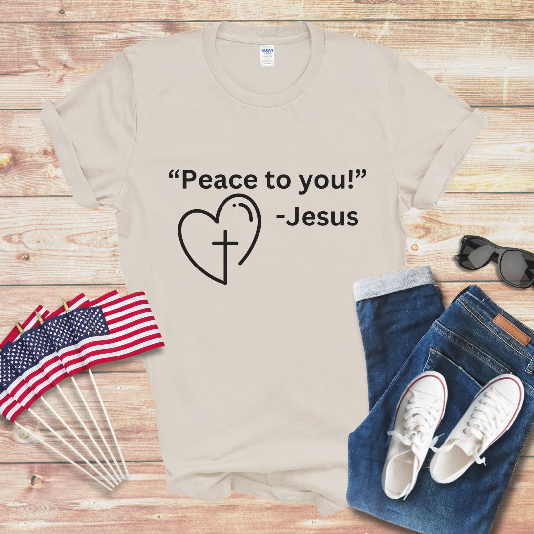 Peace to You Unisex Softstyle T-Shirt