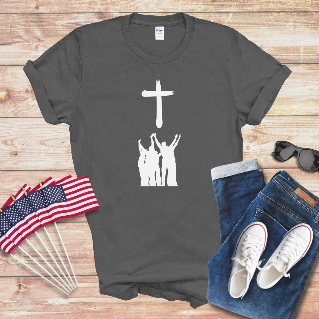 Praising (No words) Unisex Softstyle T-Shirt