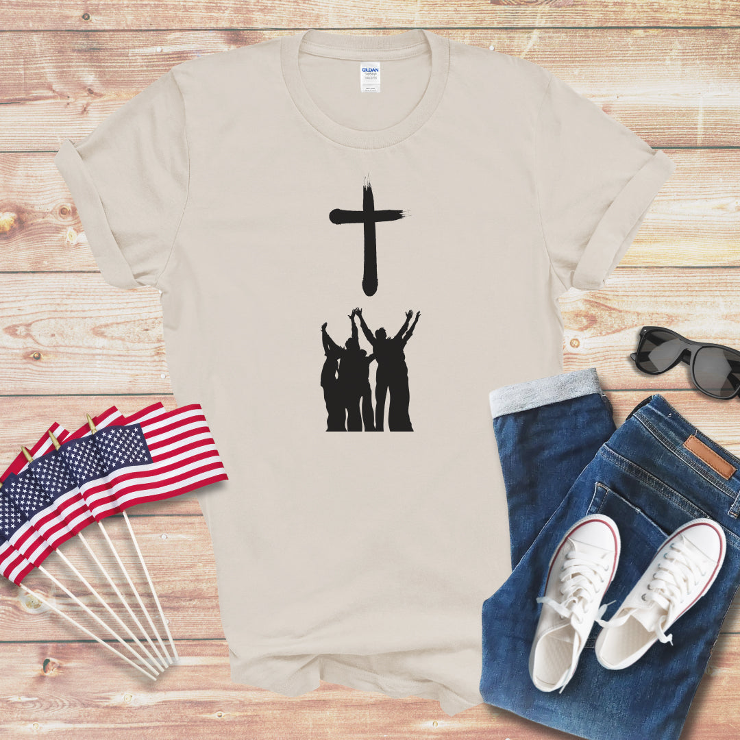 Praising (No words) Unisex Softstyle T-Shirt