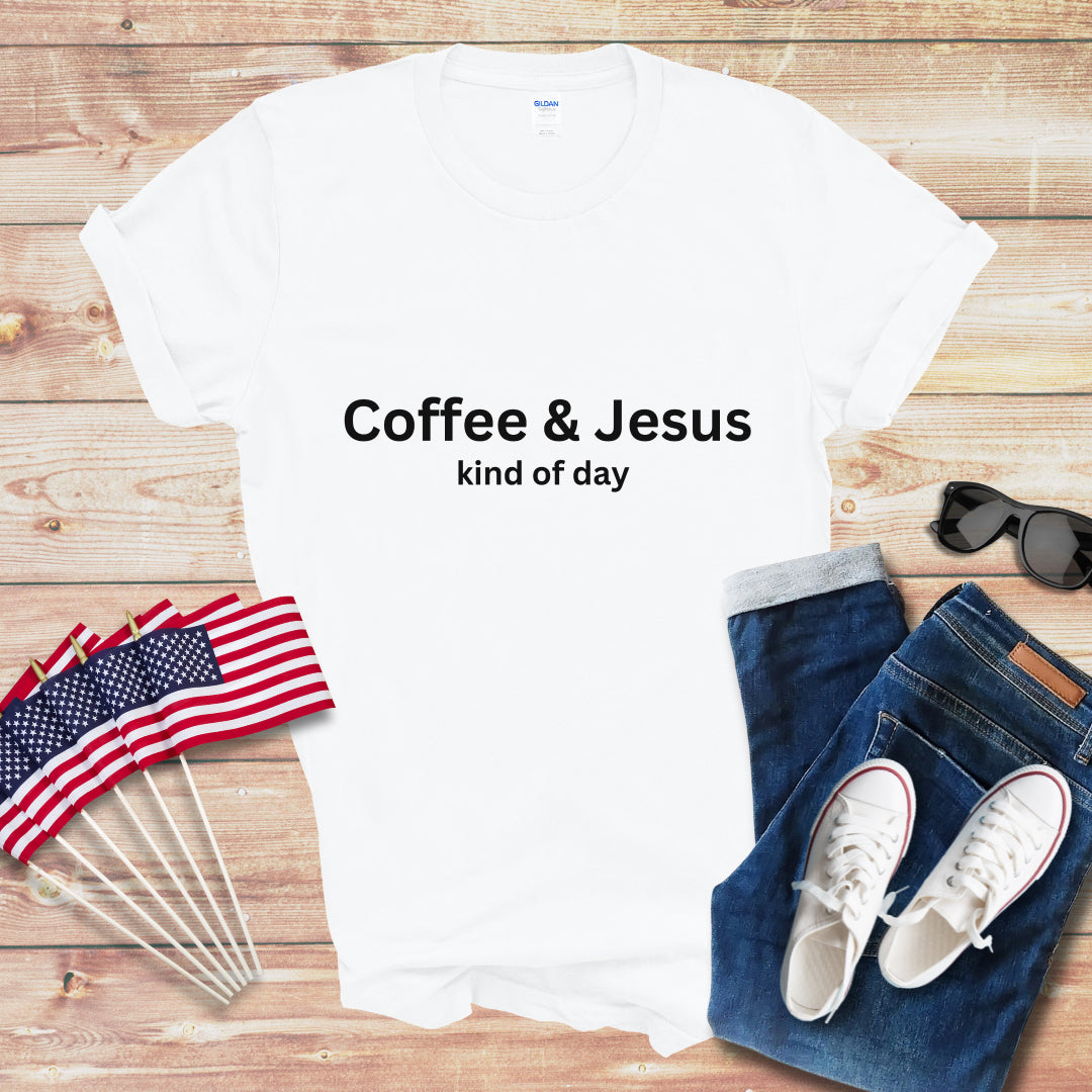 Coffee and Jesus Unisex Softstyle T-Shirt