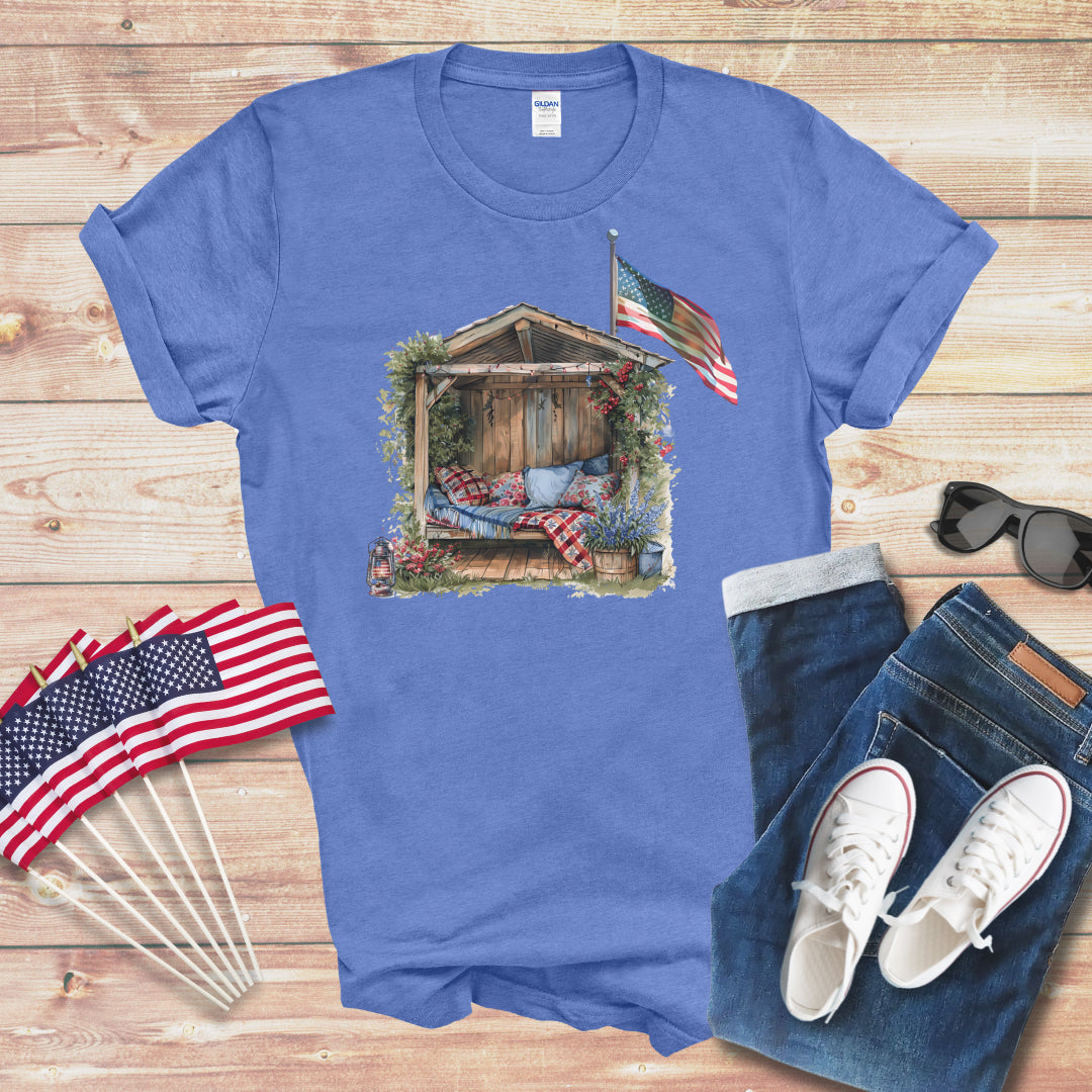 The Comfortable Patriot Unisex Softstyle T-Shirt