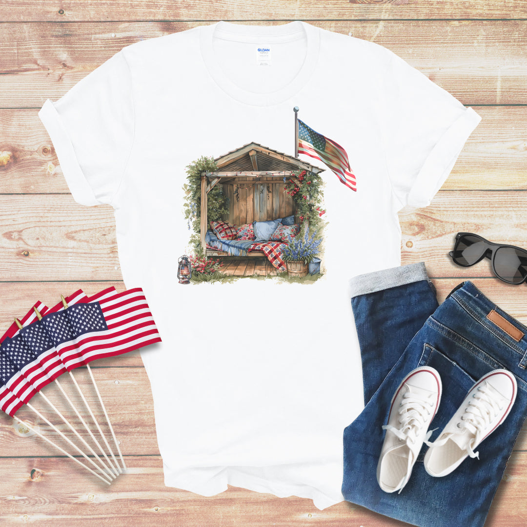 The Comfortable Patriot Unisex Softstyle T-Shirt