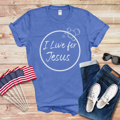 I Live Unisex Softstyle T-Shirt