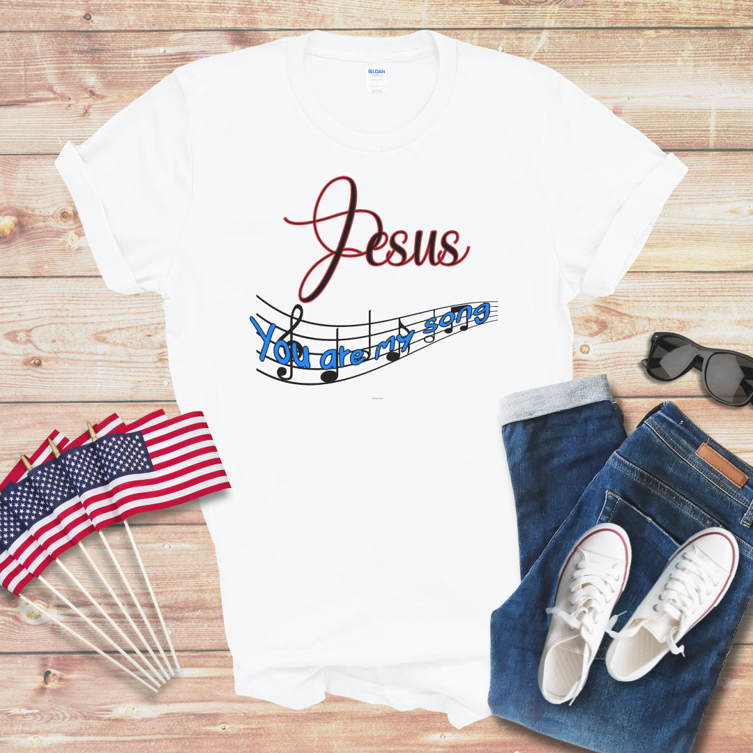 Jesus You are My Song 2 Unisex Softstyle T-Shirt