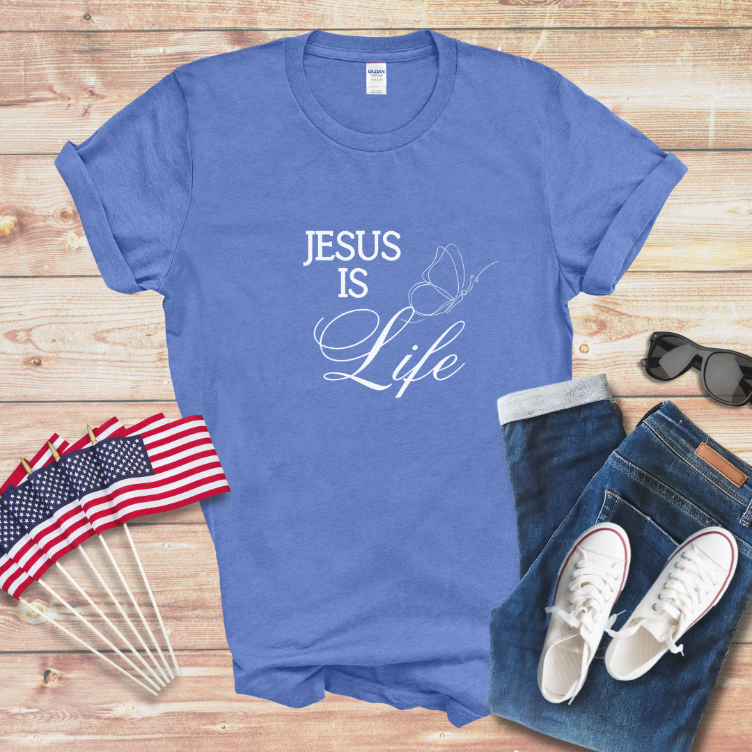 Jesus is Life 4 Unisex Softstyle T-Shirt