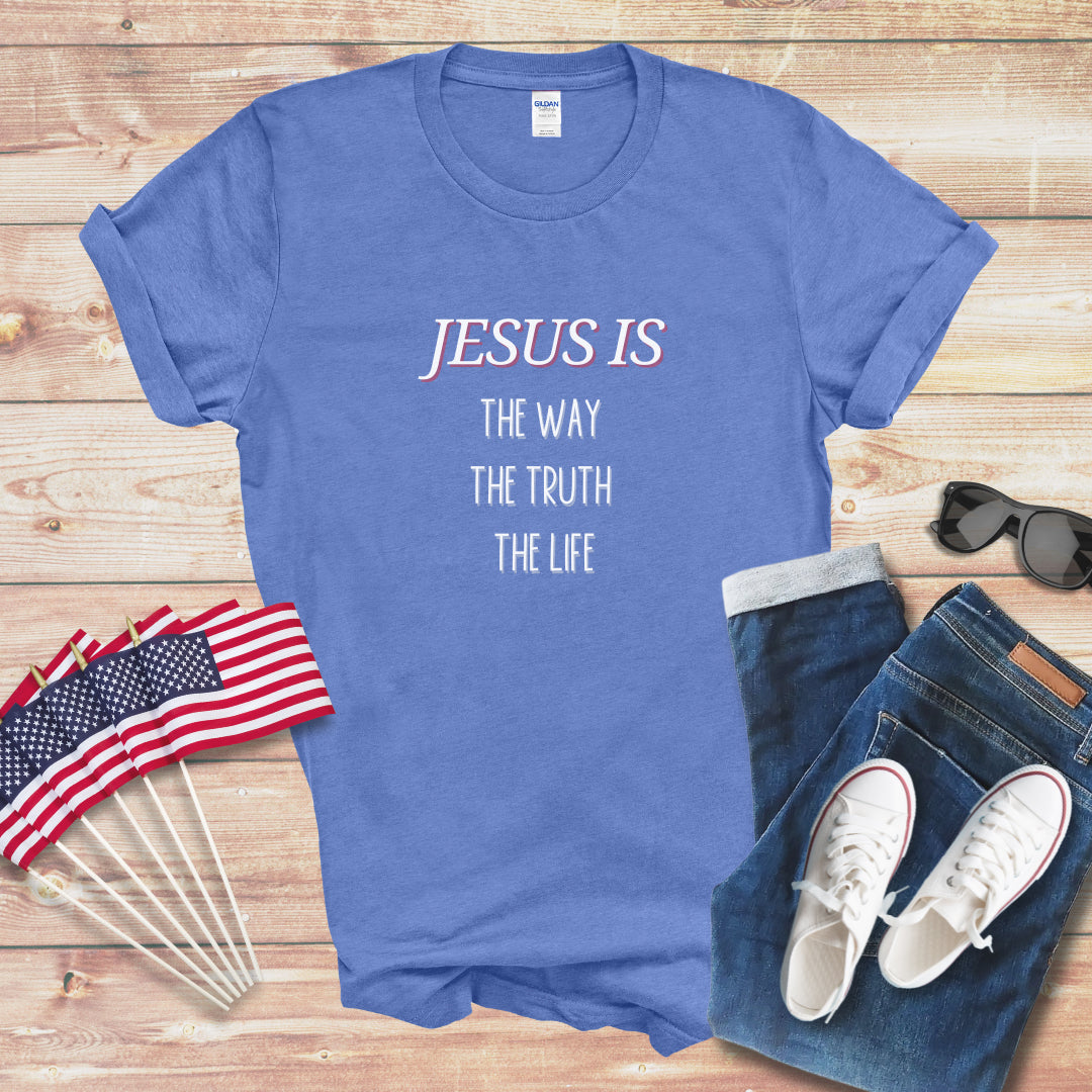 Jesus Is The Way Unisex Softstyle T-Shirt