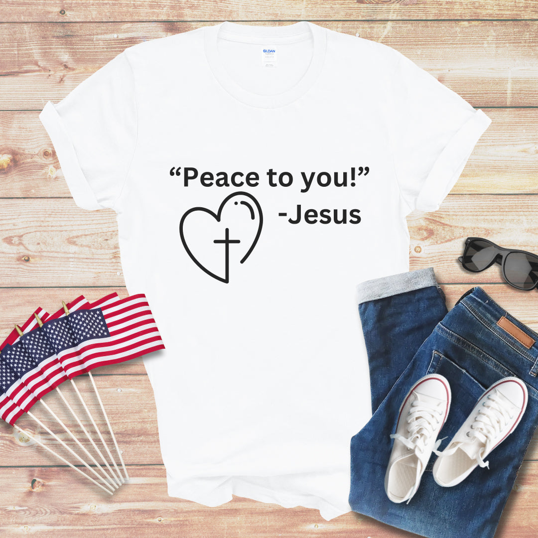 Peace to You Unisex Softstyle T-Shirt