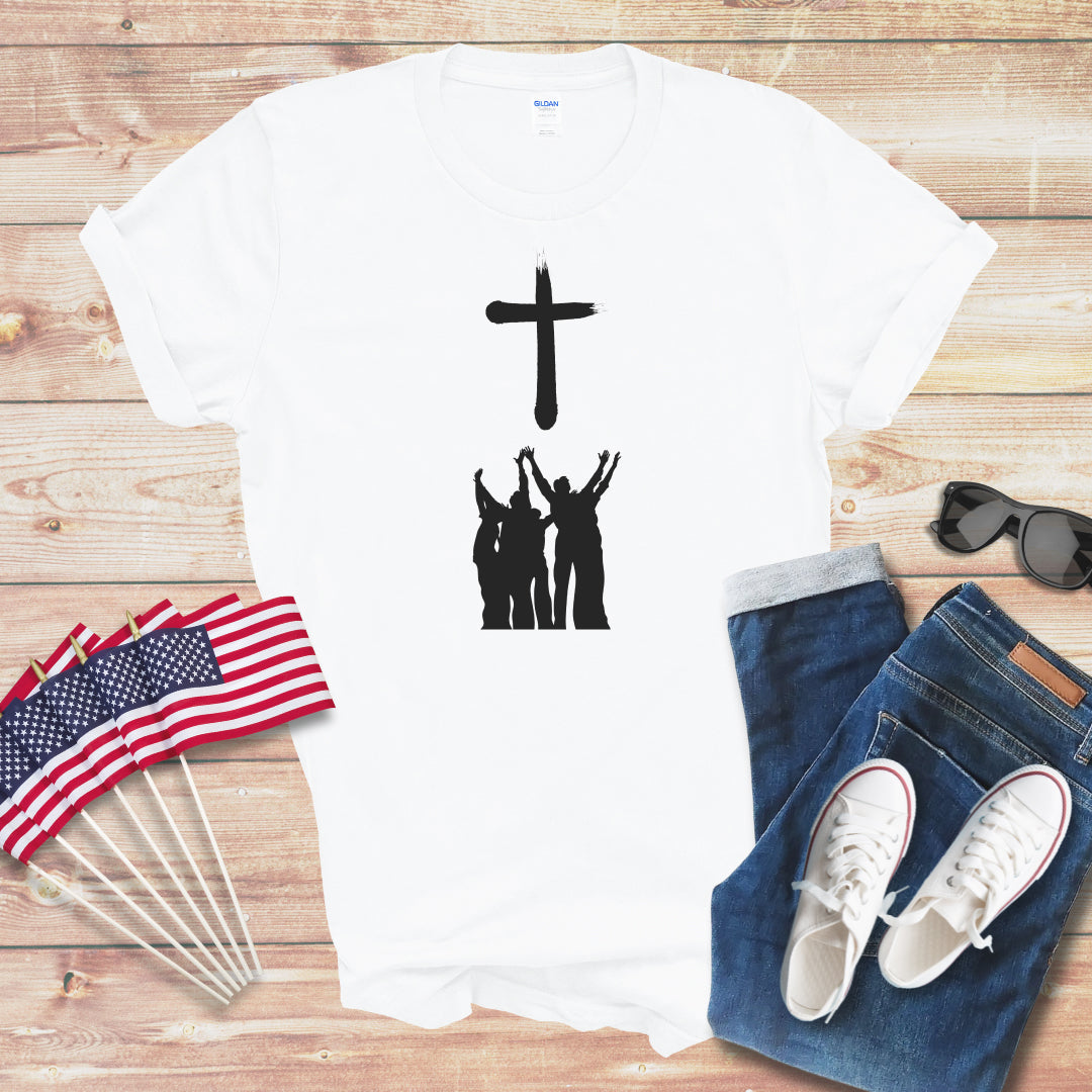 Praising (No words) Unisex Softstyle T-Shirt