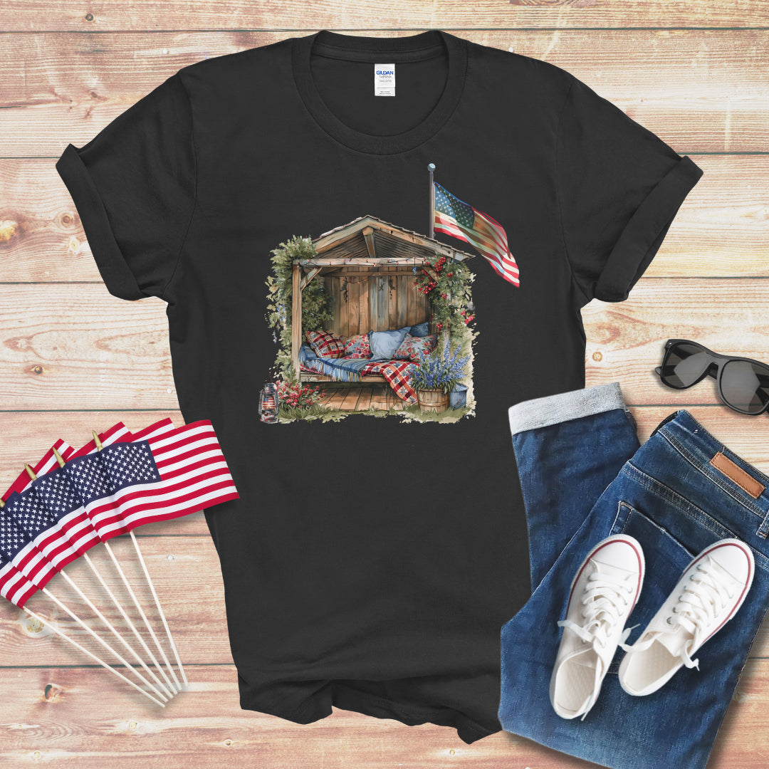 The Comfortable Patriot Unisex Softstyle T-Shirt