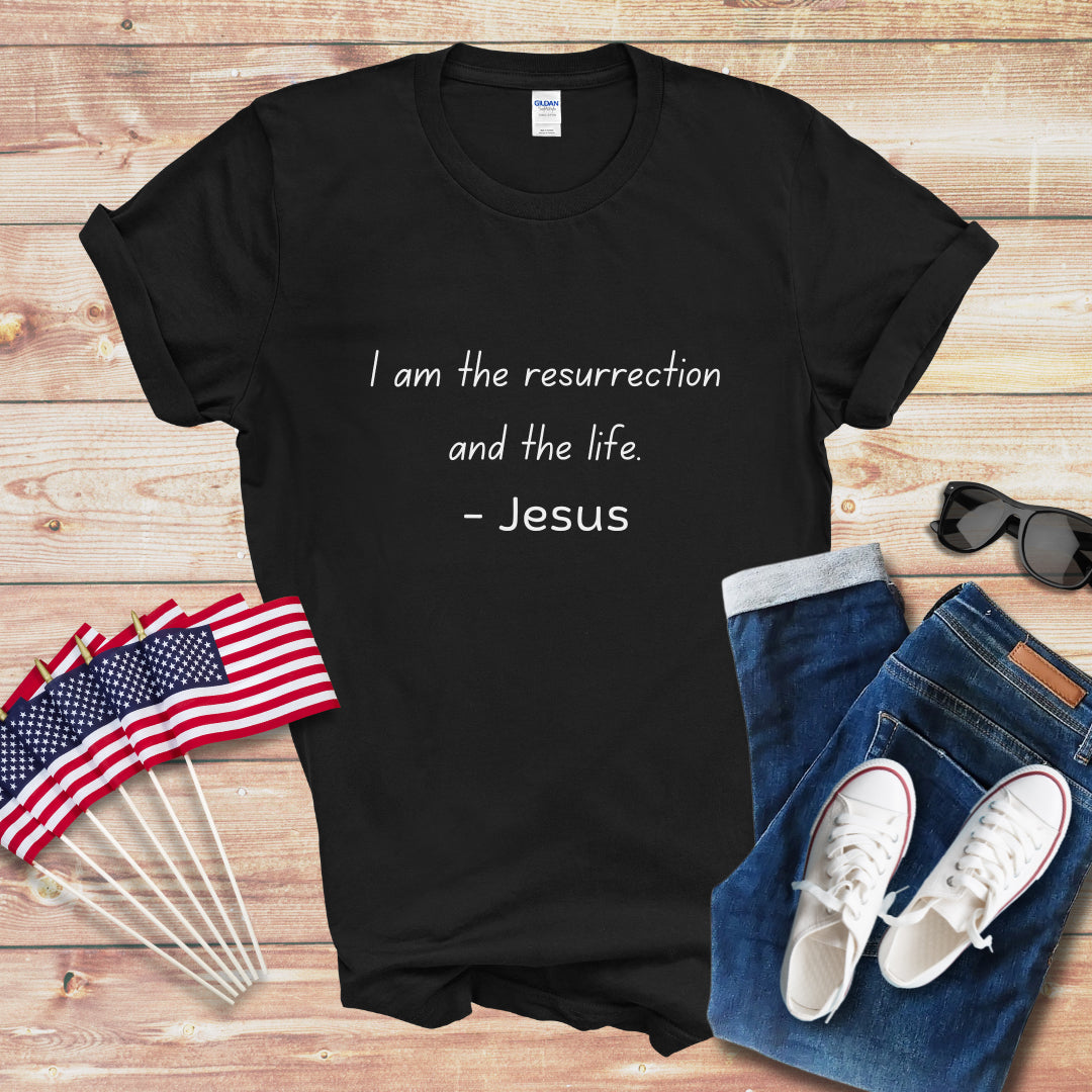 I am the Resurrection Unisex Softstyle T-Shirt