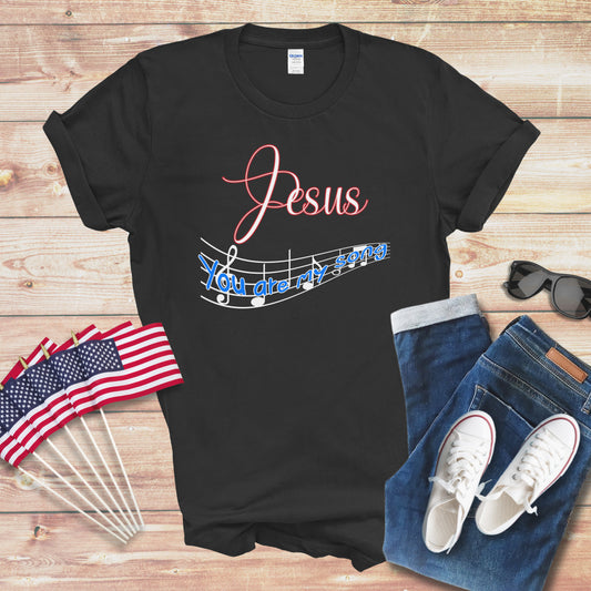 Jesus You are My Song 2 Unisex Softstyle T-Shirt