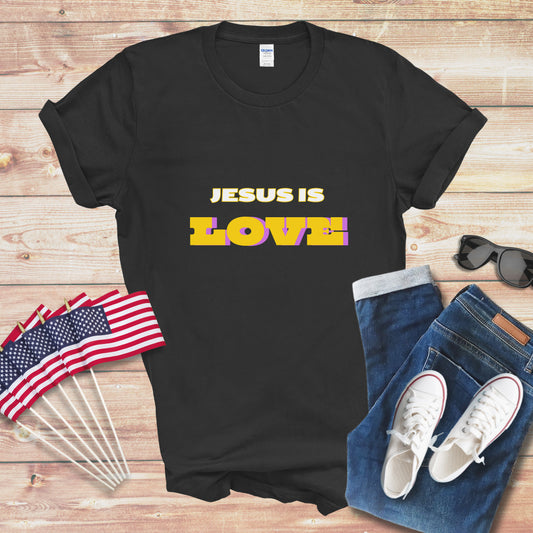 Jesus is Love 1 Unisex Softstyle T-Shirt