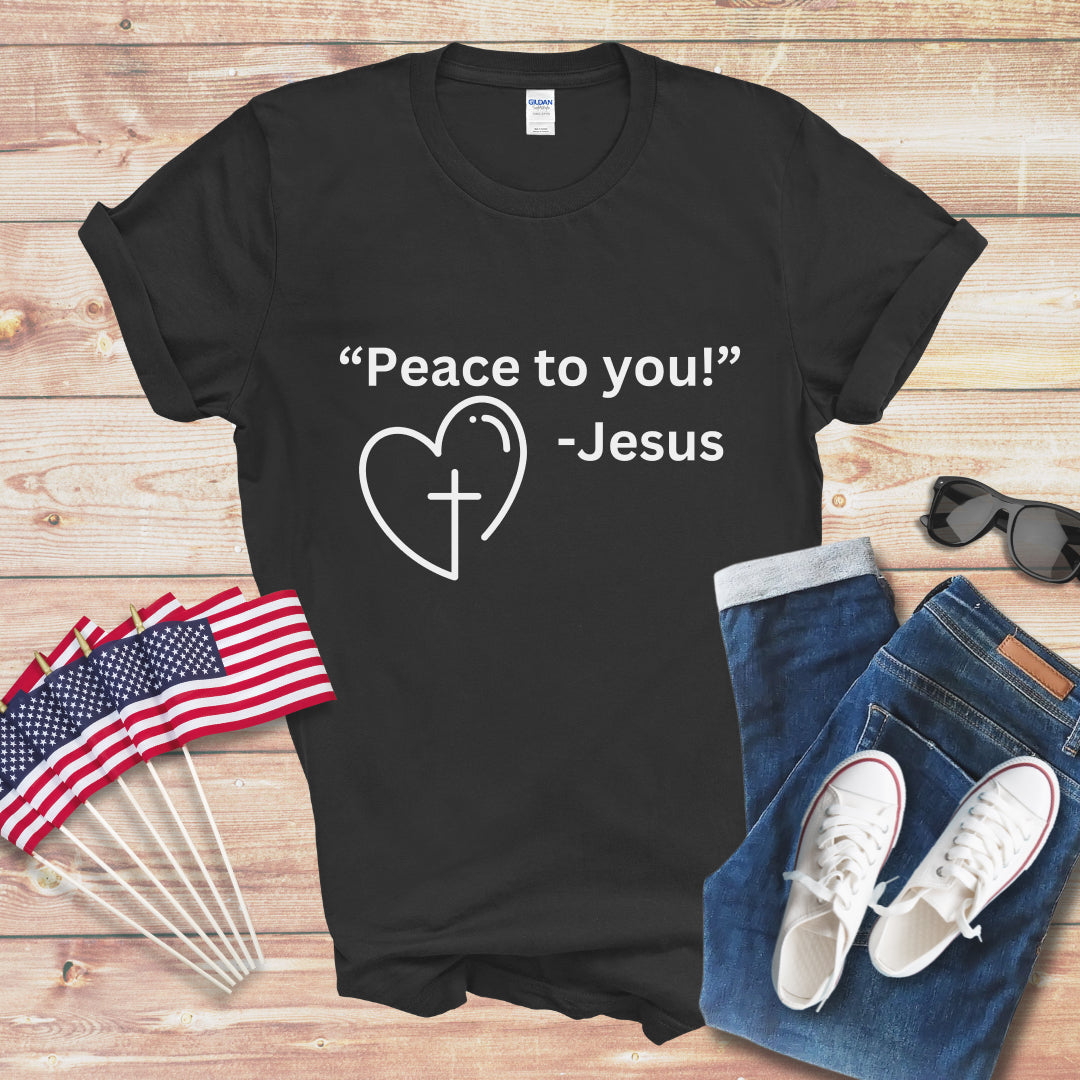 Peace to You Unisex Softstyle T-Shirt